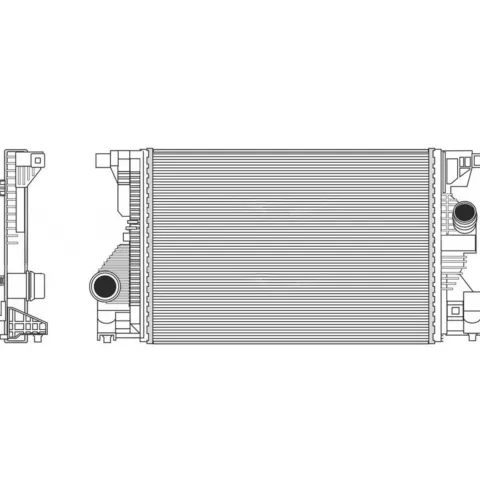 Intercooler pour MERCEDES CLASSE A depuis 2018 (W177), OEM: 2475006100, Neuf