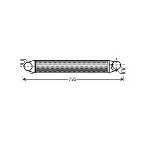 Intercooler pour MINI ONE/COOPER R56 2006-2010, OEM: 17512751277, Neuf
