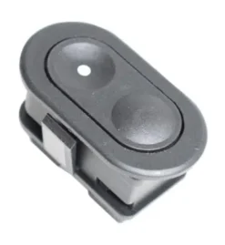 Interrupteur/Bouton de lève vitre électrique sur porte avant droite pour FIAT PUNTO I, 1993-1999, 1 bouton, noir, Neuf