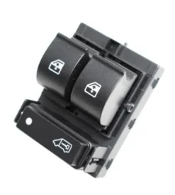 Interrupteur/Bouton de lève vitre électrique sur porte avant gauche pour JUMPER II phase 1, 2006-2014, 2 boutons, noir, Neuf