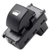 Interrupteur/Bouton de lève vitre électrique sur porte avant droite pour PEUGEOT 207, 2009-2012, 1 bouton, noir, Neuf