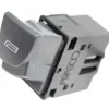 Interrupteur/Bouton de lève vitre électrique sur porte avant gauche pour FIAT DUCATO II phase 2, 2002-2004, 1 bouton, noir, Neuf