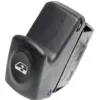 Interrupteur/Bouton de lève vitre électrique sur porte avant droite ou gauche pour RENAULT CLIO II phase 1, 1998-2001, 1 bouton, noir, Neuf