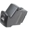 Interrupteur/Bouton de lève vitre électrique sur porte avant gauche pour RENAULT KANGOO I phase 1, 1997-2003, 1 bouton, noir, Neuf