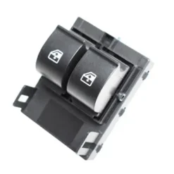 Interrupteur/Bouton de lève vitre électrique sur porte avant gauche pour FIAT FIORINO 3, 2008-2016, 2 boutons, noir, Neuf