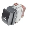 Interrupteur/Bouton de lève vitre électrique sur porte avant droite pour RENAULT MASTER II phase 2, 2003-2010, 1 bouton, noir, Neuf