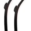 Kit 2 Balais d'essuie-glaces 50cm/50cm pour DACIA DUSTER I ph.2 2013-2017 Universel Flat 11 Adaptateurs