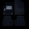 Kit 4 Tapis de sol Auto pour CITROEN DS3 de 2010-2016, avec sigle DS3, moquette noire et clips, Neuf