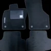 Kit 4 Tapis de sol Auto pour AUDI A3 SPORTBACK (8VA) de 2012 à 2016, sigle A3, avec CLIPS, Neuf