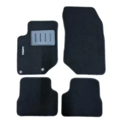 Kit 4 Tapis de sol Auto pour OPEL CORSA F depuis 2019, sigle CORSA, avec CLIPS, Neuf