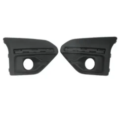 Kit Grille avant droite et gauche pour DACIA JOGGER depuis 2021, noire gaufré, avec trou feu antibrouillard, avec trou profil, Neuve