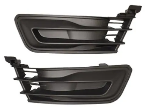 Kit Grilles de calandre droit et gauche pour RENAULT CAPTUR 2017-2019, Noires, Neuves