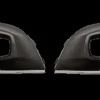 Kit grilles de calandre droite & gauche pour RENAULT CLIO IV 2016-2019 trou AB, profil chromé Neuves