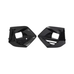 Kit grilles de calandre droite & gauche pour PEUGEOT 2008 II ph.1 2019-2023, trou AB, noires brillantes, Neuves
