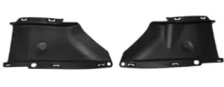 Kit grilles interne de calandre droite & gauche pour RENAULT SCENIC IV phase 1 depuis 2016, noir, Neuves