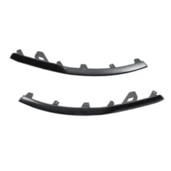 Kit moulure de grille avant droit et gauche pour PEUGEOT 308 II phase 2 T9 2017-2021, noir lisse à apprêter, Mod. 5 portes, Neuf