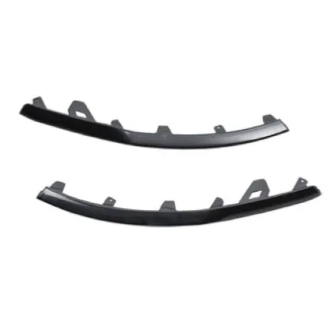Kit moulure de grille avant droit et gauche pour PEUGEOT 308 II phase 2 T9 2017-2021, noir lisse à apprêter, Mod. 5 portes, Neuf