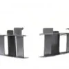 Kit Supports absorbeur avant droit et gauche pour PEUGEOT 208 phase 1, 2012-2015, Neufs