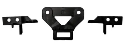 Kit supports pare chocs avant droit, centrale et gauche pour RENAULT SCENIC IV phase 1 depuis 2016, Neuf
