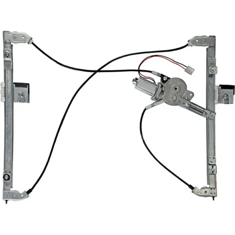 Lève vitre électrique avant droit pour VOLKSWAGEN POLO III phase 2 1999-2001, avec moteur, Mod. 3 portes, Neuf