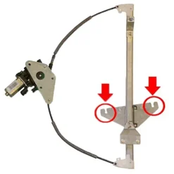 Lève vitre électrique avant droit pour JEEP CHEROKEE 2005-2007, avec moteur, Mod. 5 portes, Neuf