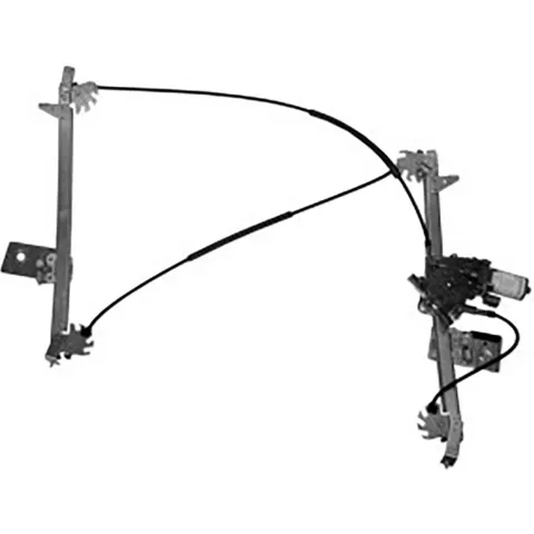 Lève vitre électrique avant gauche pour PEUGEOT 206 phase 2 2003-2009, avec moteur, Mod. 5 portes, Neuf