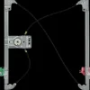 Lève vitre électrique avant gauche pour CITROEN JUMPY II 2007-2016, 3/5 portes, confort, Neuf