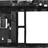 Masque Armature de face avant pour CITROËN C3 II phase 2, 2013-2016, (essence & 1,4 HDI diesel), Neuf