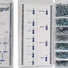 Mini-coffret d'assoriment de vis à bois à tête fraisée cl4.8 3 â 5 mm UNIVERSEL, Neuf