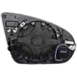 Miroir de rétroviseur extérieur gauche pour MERCEDES CLASSE A AMG/AMG LINE Coupé/Sedan, depuis 2018 (W177), 4 portes, asphérique, dégivrant, avec support de fixation, BLIS, Neuf