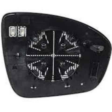 Miroir Glace de rétroviseur extérieur gauche pour RENAULT CAPTUR II depuis 2020, dégivrant, BLIS, Neuf