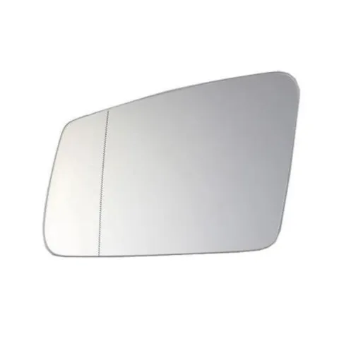 Miroir Glace de rétroviseur extérieur gauche pour MERCEDES CLASSE B phase 1 (T246) 2011-2014, dégivrant, avec support de fixation, Neuf