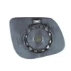Miroir Glace de rétroviseur extérieur gauche pour KIA PICANTO, 2011-2015, avec support de fixation, neuf