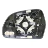 Miroir Glace de rétroviseur extérieur droit pour AUDI A5 I phase 1, 2009-2011, H 115 mm., avec support de fixation, dégivrant, neuf
