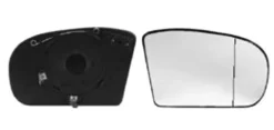Miroir Glace de rétroviseur droit pour MERCEDES CLASSE E (W211) de 2002 à 2006, dégivrant, Neuf