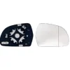 Miroir Glace de rétroviseur extérieur droit pour AUDI A4 phase 1, 2007-2011, avec support de fixation, dégivrant, neuf