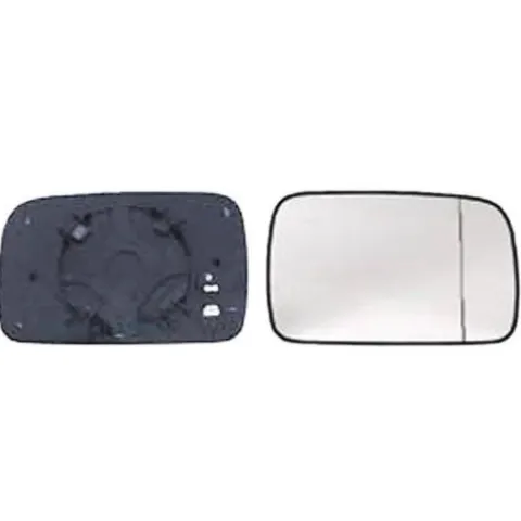 Miroir Glace de rétroviseur extérieur droit pour VOLKSWAGEN POLO III phase 1, 1994-1999, dégivrant, Neuf