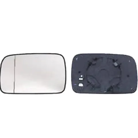 Miroir Glace de rétroviseur extérieur gauche pour VOLKSWAGEN POLO III phase 1, 1994-1999, dégivrant, Neuf