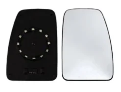 Miroir Glace rétroviseur droit pour RENAULT MASTER II phase 2, 2003-2010, verre supérieur, dégivrant