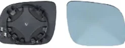 Miroir Glace rétroviseur droit pour AUDI A3 I phase 1, 1996-2000, (petit modèle), bleu, à clipser