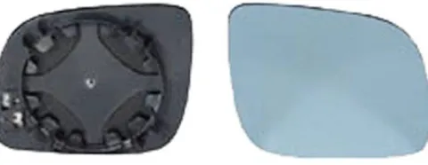 Miroir Glace rétroviseur droit pour AUDI A3 I phase 1, 1996-2000, (petit modèle), bleu, à clipser