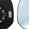 Miroir Glace rétroviseur droit pour CITROËN C3 PICASSO ph.2, 2012-2017, bleu, dégivrant, à clipser
