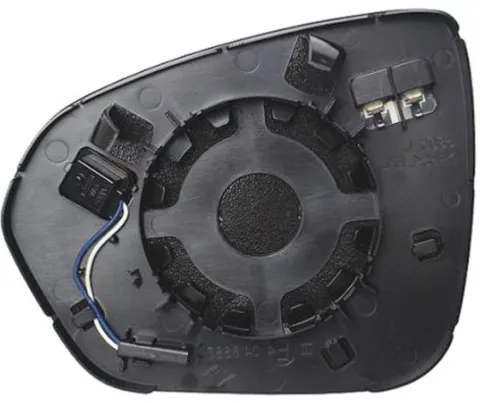 Miroir Glace rétroviseur droit pour DACIA DUSTER 2 phase 1, depuis 2018, Système BLIS, dégivrant, à clipser, Neuf