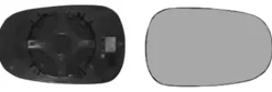 Miroir Glace rétroviseur droit pour RENAULT CLIO II phase 1, 1998-2001, à clipser, Neuf