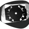 Miroir Glace rétroviseur droite pour LANCIA YPSILON I ph. 2, 2010-2011, dégivrant, Neuf