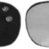 Miroir Glace rétroviseur droit pour CITROËN C2 phase 2, 2008-2010, dégivrant, à clipser, Neuf