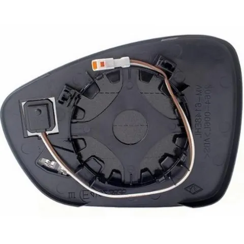 Miroir Glace rétroviseur droit pour PEUGEOT 508 I phase 2, 2014-2018, BLIS, dégivrant, à clipser, Neuf