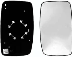 Miroir Glace rétroviseur droit pour CITROËN JUMPY II 2007-2016, à clipser, Neuf