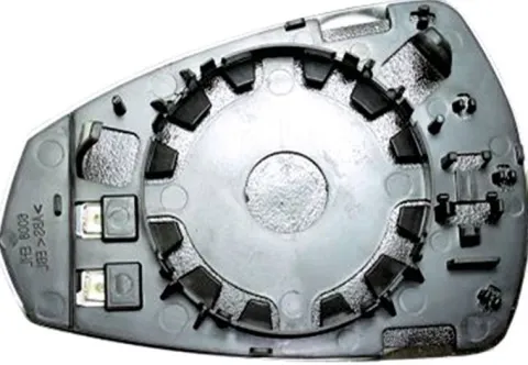Miroir Glace rétroviseur droit pour AUDI A3 III ph.1 BERLINE 2013-2016, dégivrant, asphérique
