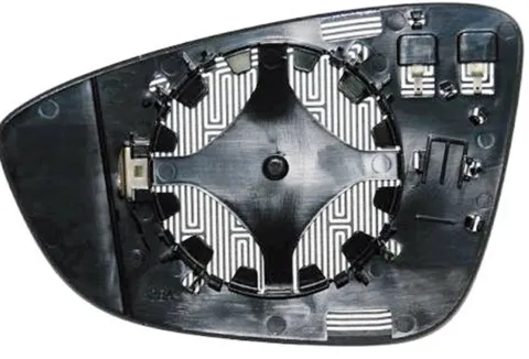 Miroir Glace rétroviseur droit pour VOLKSWAGEN PASSAT B7 2011-2014, dégivrant, à clipser